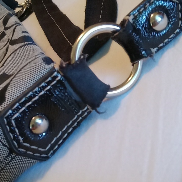 Coach monogram crossbody tote bag - Picture 7 of 13